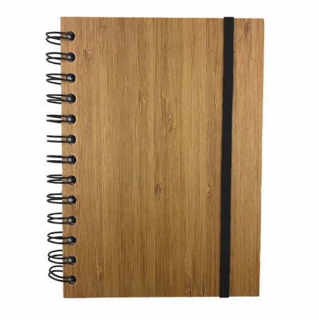 Promotional Journals & Noteboooks - Bamboo Notebook B6
