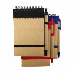 Promotional Journals & Noteboooks - Banya Recycled Paper Jotter Pad