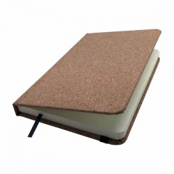 Promotional Journals & Noteboooks - Cork Soft Wood Notebook A6