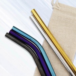 Homeware Products - Stainless Steel Straw 8MM x 215MM