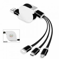 USB Hubs & Cables - Kyomo Retractable Charging Cable