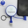 Metal Keyrings - Charging Cable Key Ring