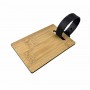 Bamboo Luggage Tag