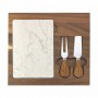 Fuzo Marble Cheeseboard & Knife Set