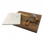 Fuzo Marble Cheeseboard & Knife Set