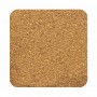 Coasters - Vineyards Cork Coaster Square Set of 4