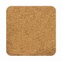 Vineyards Cork Coaster Square Set of 4