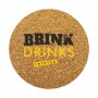 Coasters - Vineyards Cork Coaster-Round