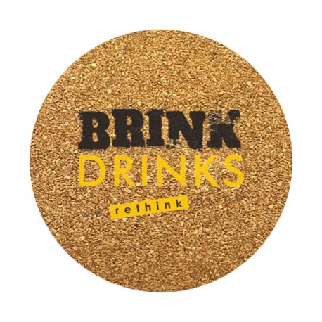 Coasters - Vineyards Cork Coaster-Round