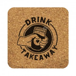 Coasters - Vineyards Cork Coaster-Square