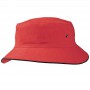 Wide Brim Hats - Sandwich Brim Bucket Hat