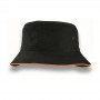 Wide Brim Hats - Sandwich Brim Bucket Hat