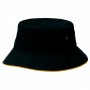 Wide Brim Hats - Sandwich Brim Bucket Hat