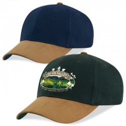 Caps - Sueded Peak Cap