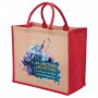 Jute Conference Bags - Eco Jute Tote with wide gusset