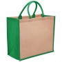Jute Conference Bags - Eco Jute Tote with wide gusset