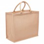 Jute Conference Bags - Eco Jute Tote with wide gusset