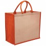 Jute Conference Bags - Eco Jute Tote with wide gusset