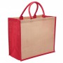 Jute Conference Bags - Eco Jute Tote with wide gusset