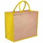 Jute Conference Bags - Eco Jute Tote with wide gusset