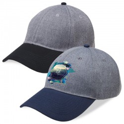 Caps - Curved Heather Cap