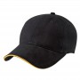 Caps - Premium Soft Sandwich Peak Cap