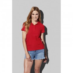 Ladies Promotional Polo Shirts - Stedman Womens Heavyweight Polo