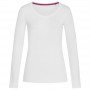 Ladies Promotional T Shirts - Stedman Womens Claire V-neck Long Sleeve T-Shirt