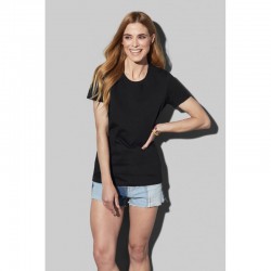 Ladies Promotional T Shirts - Stedman Womens Heavyweight Comfort T-Shirt Crew Neck