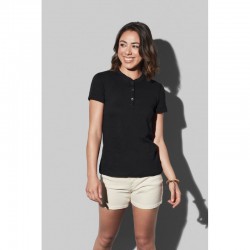 Ladies Promotional T Shirts - Stedman Womens Sharon Henley T-shirt