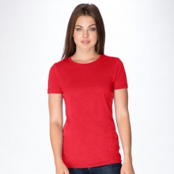 Ladies Promotional T Shirts - Next Level Womens CVC Crew T-Shirt