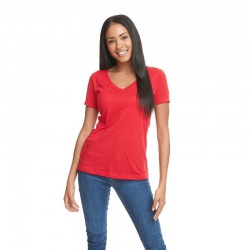 Ladies Promotional T Shirts - Next Level Womens Ideal V T-Shirt