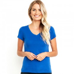 Ladies Promotional T Shirts - Next Level Womens Sueded V T-Shirt