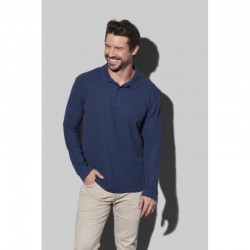 Men's Promotional Polo Shirts - Stedman Mens Polo Long Sleeve