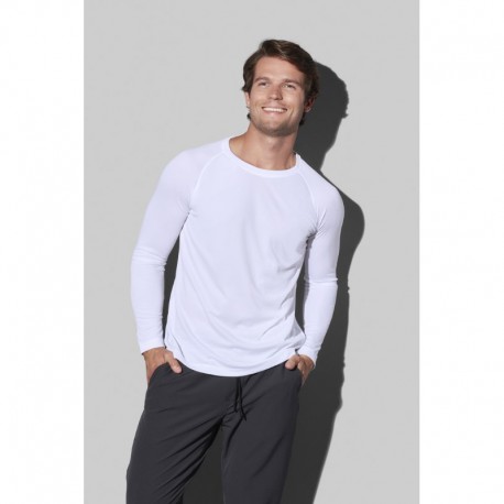 Men's Promotional T Shirts - Stedman Mens Active 140 Long Sleeve T-Shirt