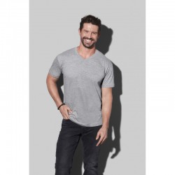 Men's Promotional T Shirts - Stedman Mens Classic T-Shirt V-neck