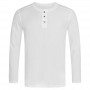 Men's Promotional T Shirts - Stedman Mens Shawn Henley Long Sleeve T-Shirt
