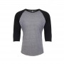 Men's Promotional T Shirts - Next Level Unisex Tri-Blend 3/4 Raglan T-Shirt