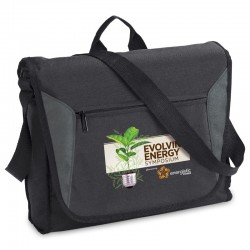 Conference Bags & Satchels - Platform Flap Satchel Bag
