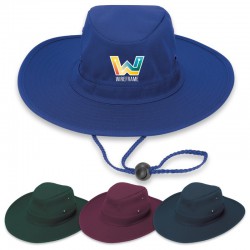 Wide Brim Hats - Poly Viscose Slouch Brim Hat