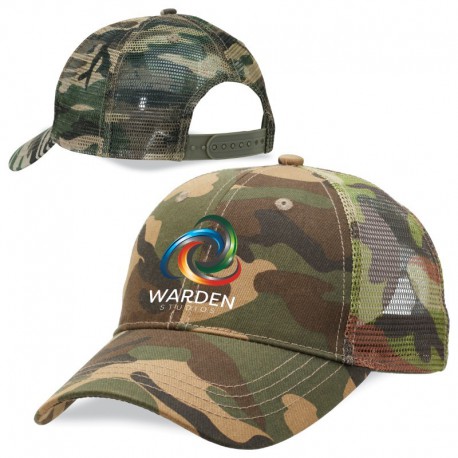 Caps - Camo Trucker Cap