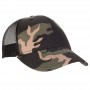 Caps - Black Camo Trucker Cap