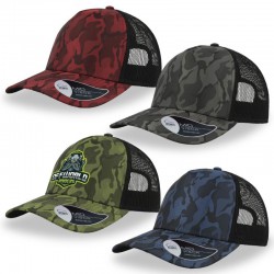 Caps - Atlantis Rapper Camo Trucker Cap