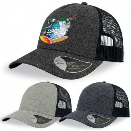 Caps - Atlantis Rapper Melange Trucker Cap