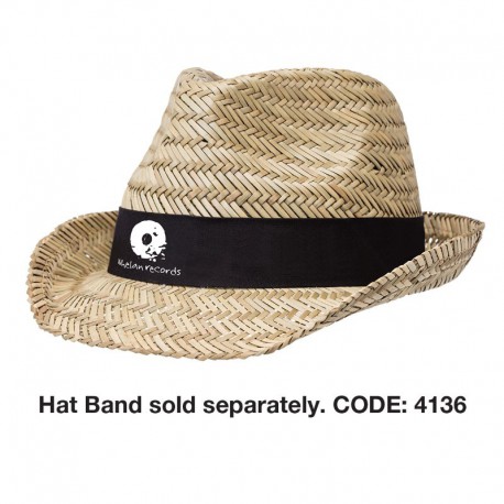 Straw Hat Fedora