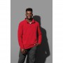 Fleece Tops - Stedman Mens Active Fleece Half-Zip