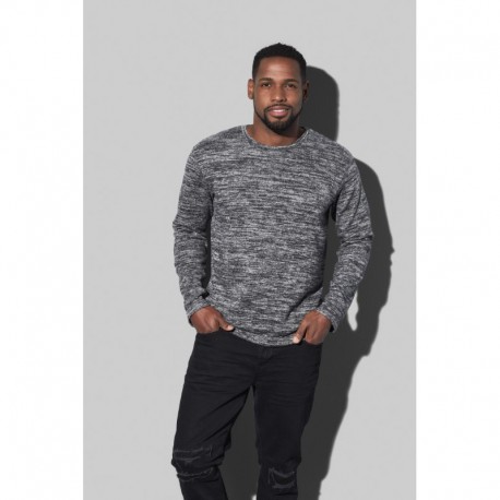 Pullovers & Vests - Stedman Mens Knit Sweater T-Shirt
