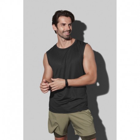 Singlets - Stedman Mens Active 140 Sleeveless