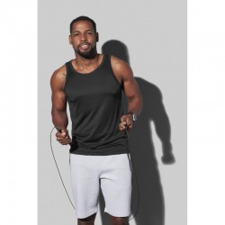 Singlets - Stedman Mens Active Sports Top Singlet