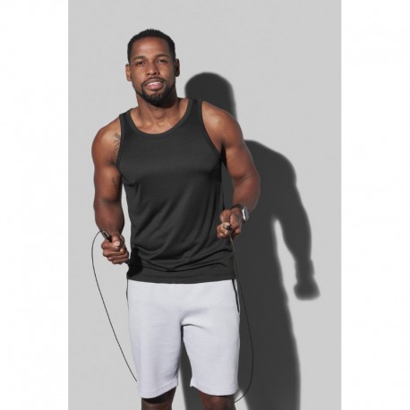 Singlets - Stedman Mens Active Sports Top Singlet